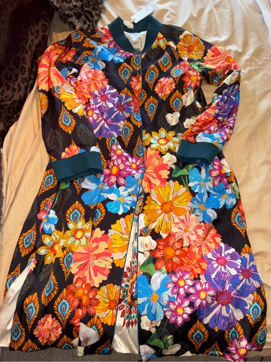Johnny Was Dresses & Skirts - NWT JOHNNY WAS Harmony Kimono Reversible Zaria Dress Cover up size M pockets
